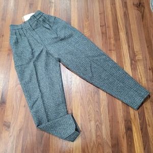 NWT New Expressions by Bobbie Brooks High Rise Pleated Front Lined  Wool…